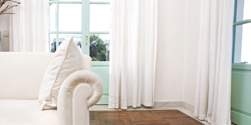 Perdele din imitatie de in la comanda in Bucuresti si Ilfov